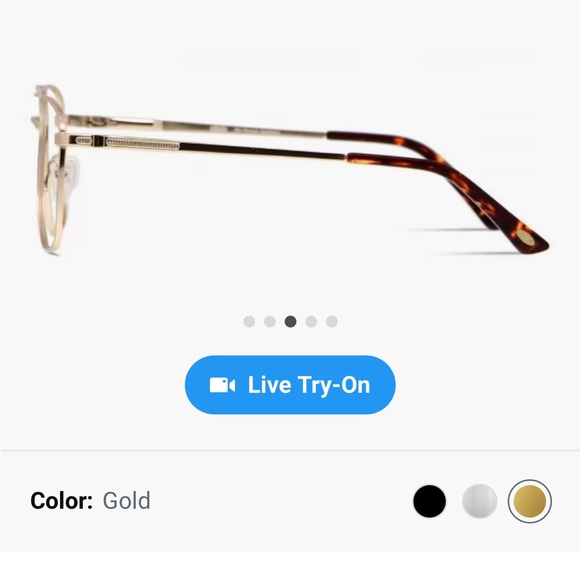 Ottoto Darcio Gold Frames NWB - Picture 2 of 4